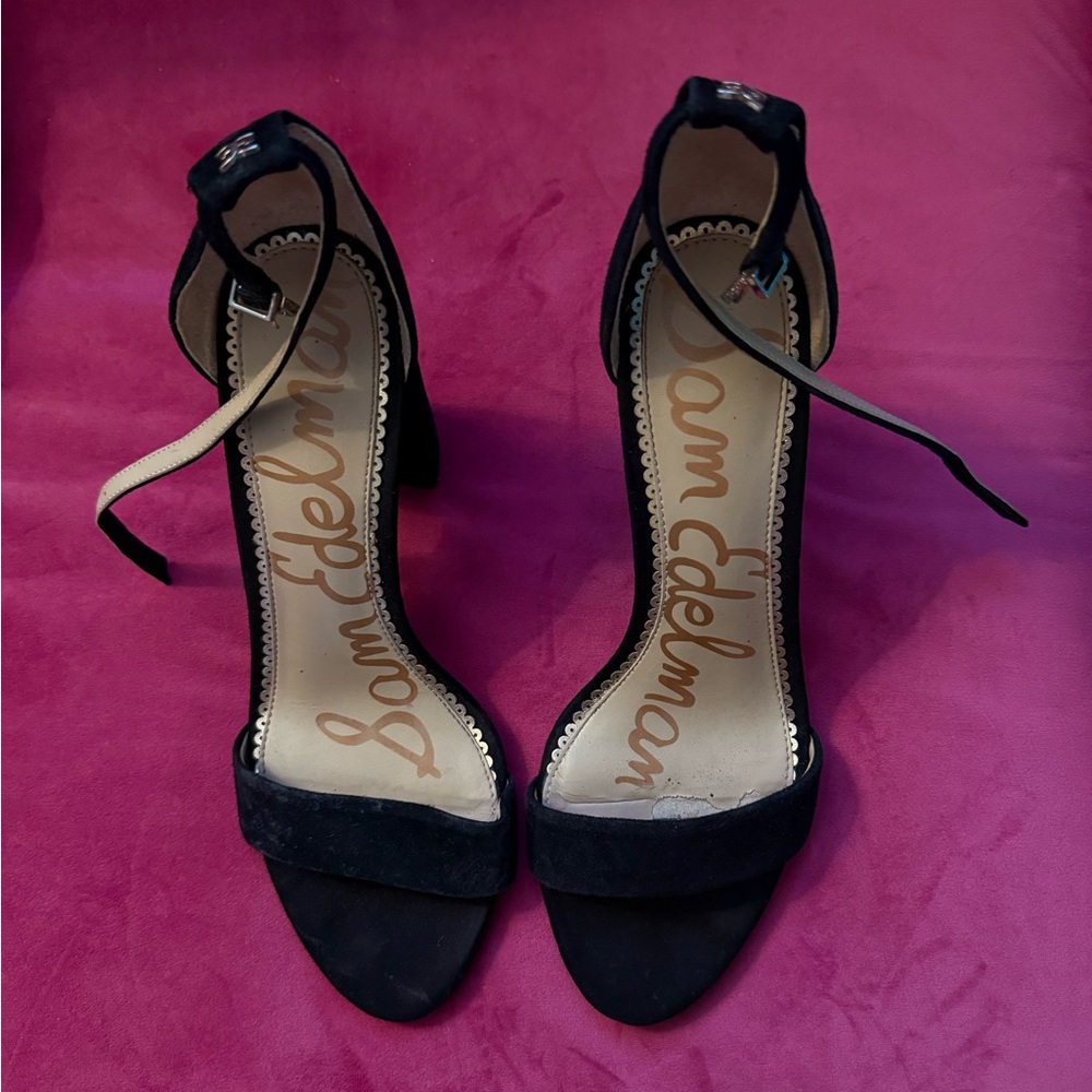 Sam Edelman Black Heels